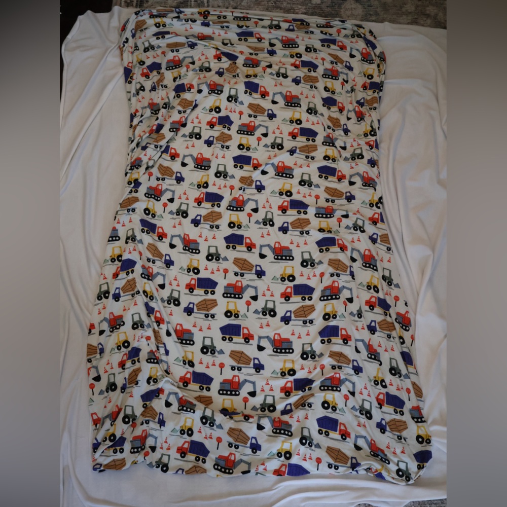 Little Sleepies Crib Sheet - Construction